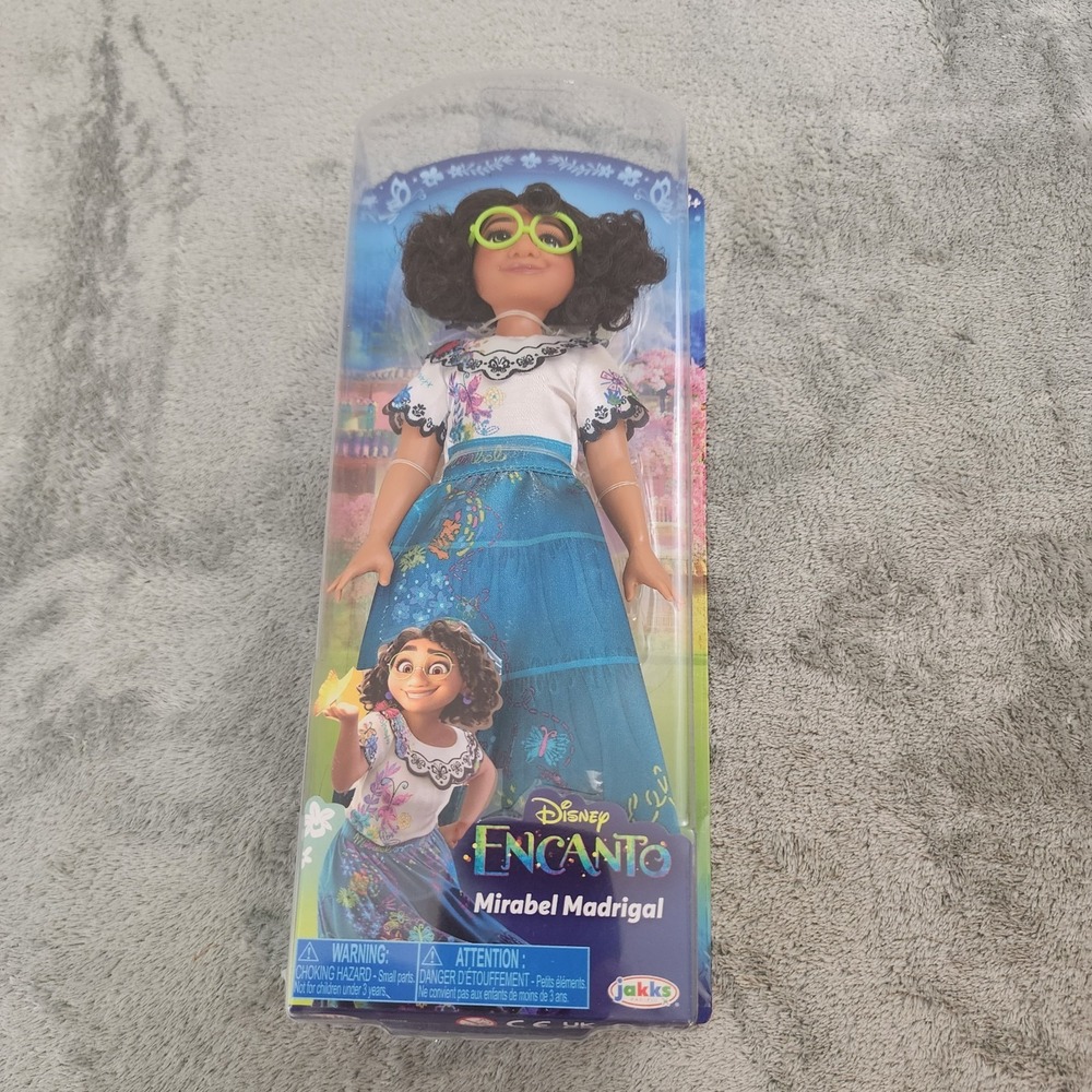 Disney Encanto Mirabel Fashion 10.5" Classic Doll with Dress, Shoes & Glasses